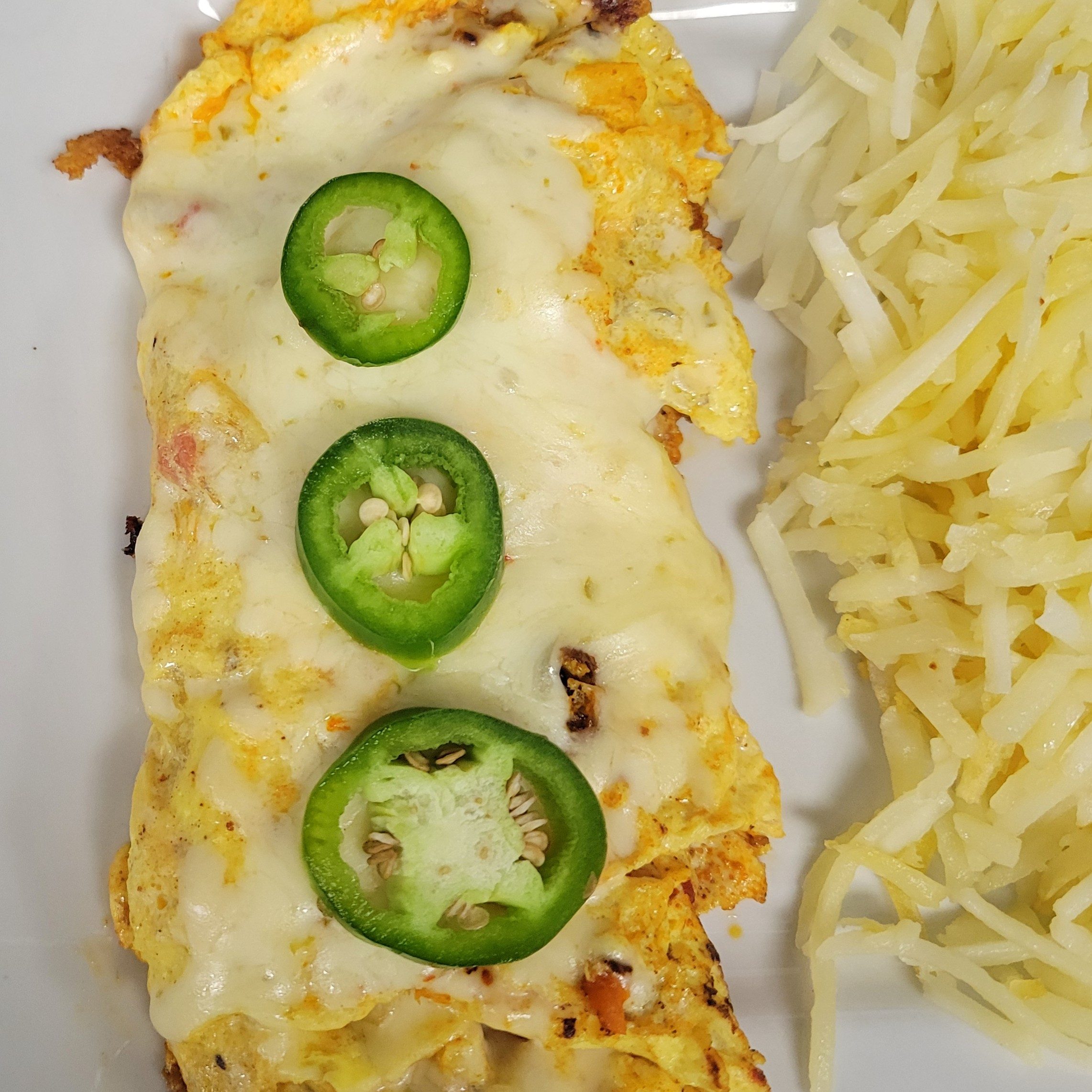 Chorizo - Omelette.
