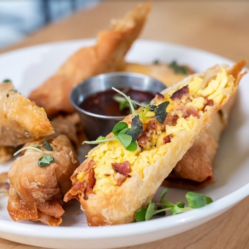 Breakfast Egg Rolls.