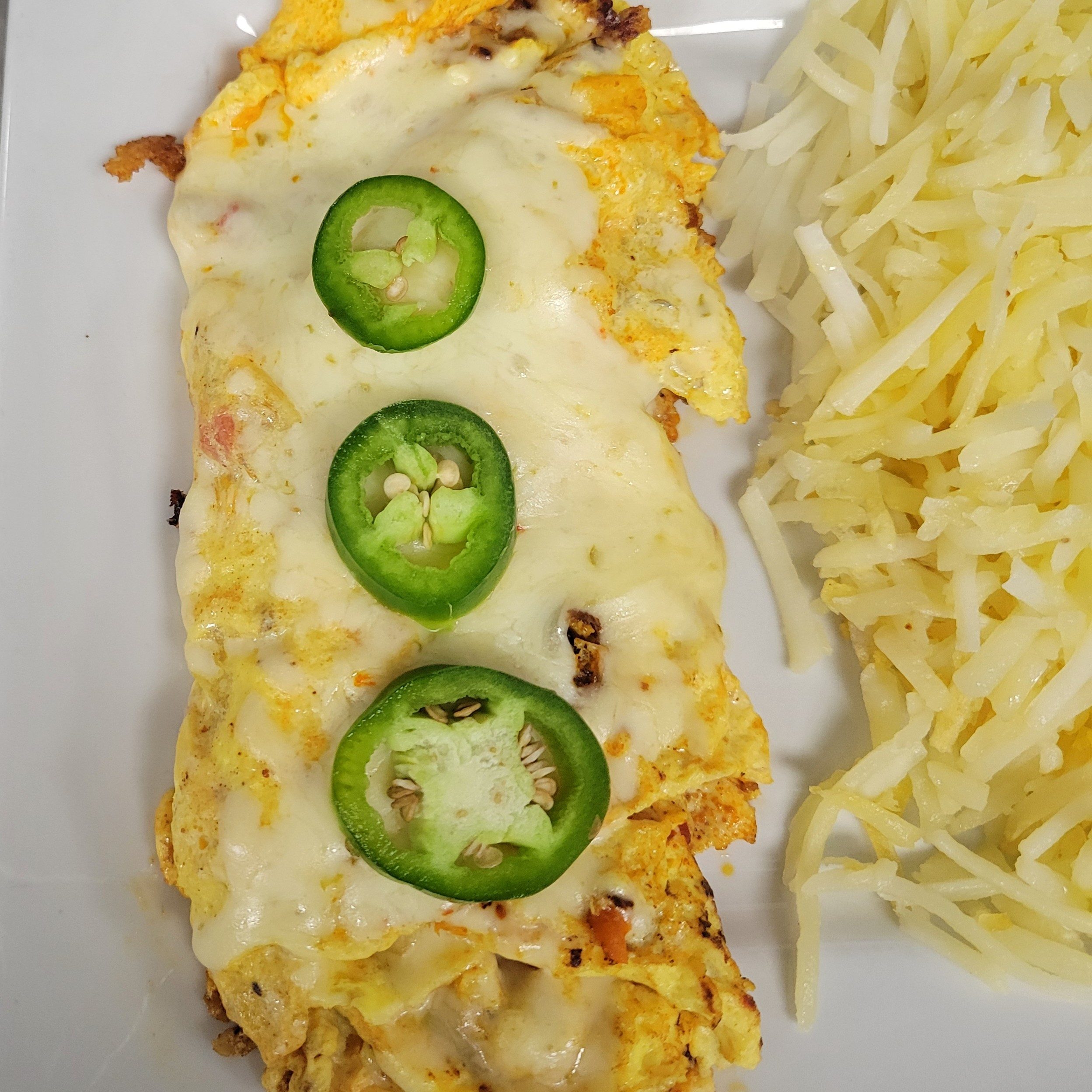 Chorizo - Omelette.