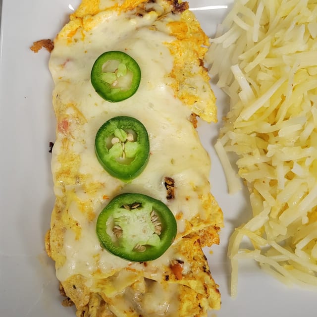 Chorizo - Omelette.