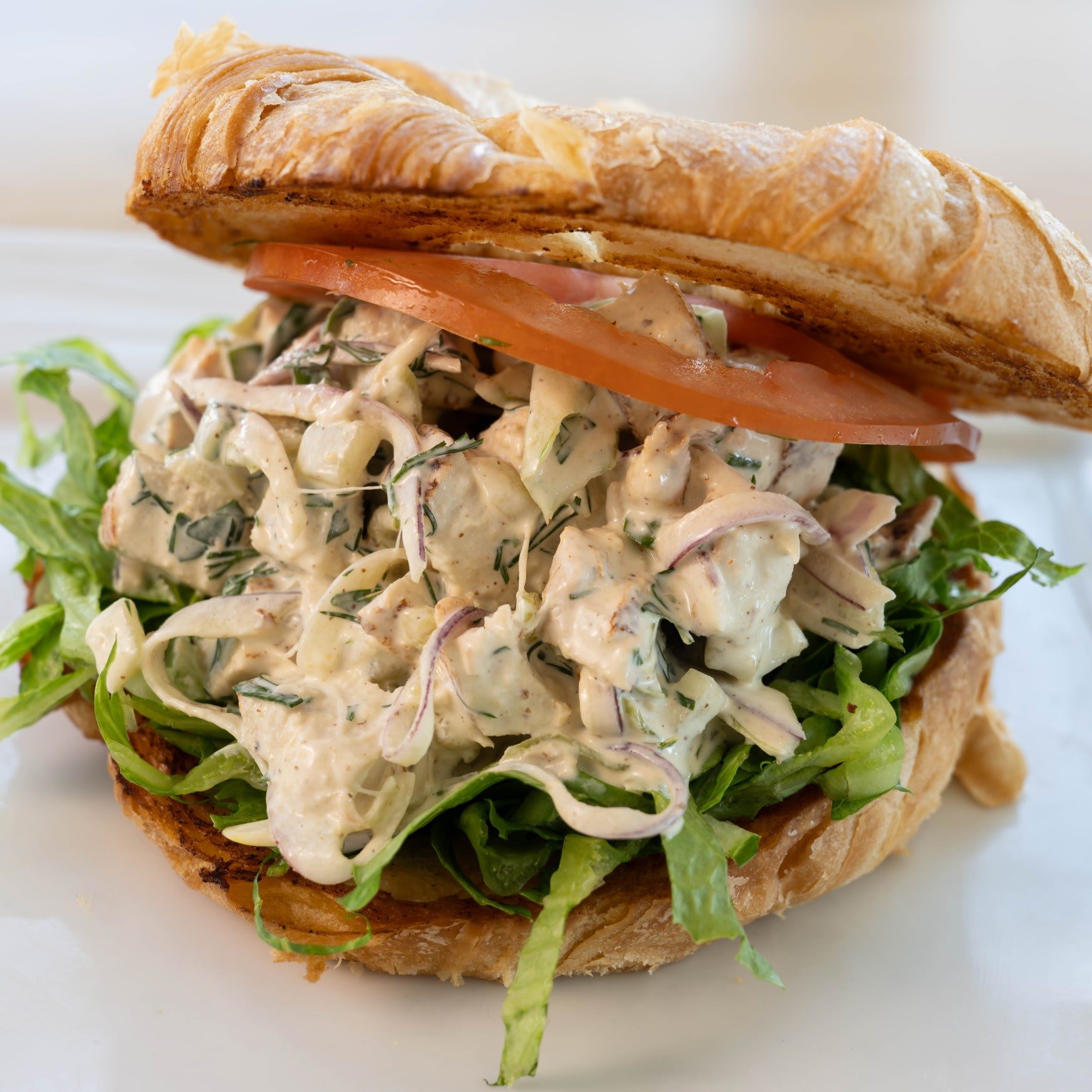 Chicken Salad Croissant.