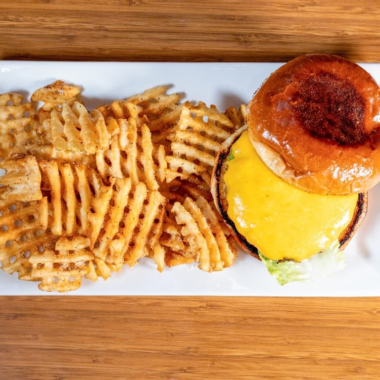 Indulge in Our Cheeseburger