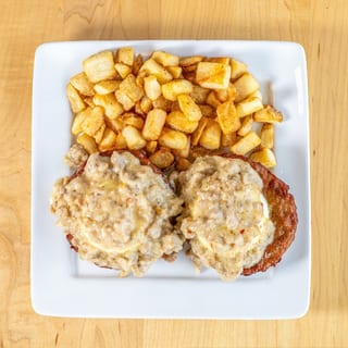 Biscuit and Gravy Benedict